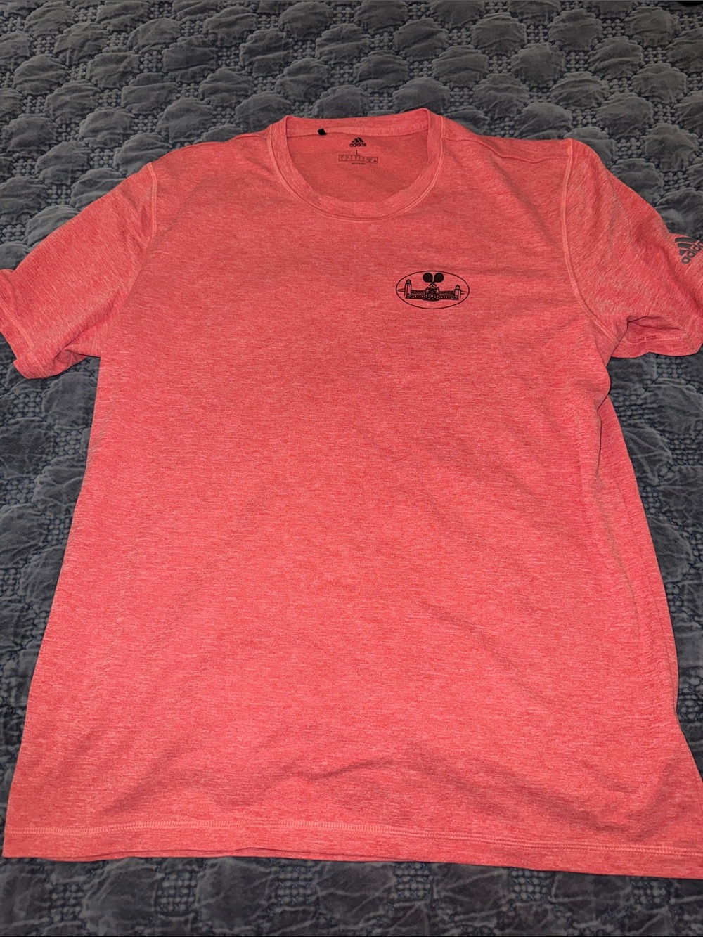 Red Adidas T Shirt - Large